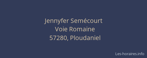 Jennyfer Sem&eacute;court