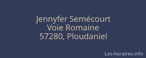 Jennyfer Semécourt