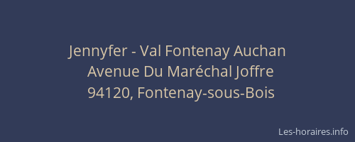 Jennyfer - Val Fontenay Auchan