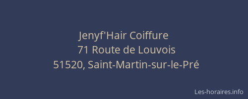 Jenyf'Hair Coiffure