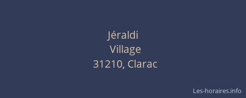 Jéraldi
