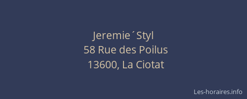 Jeremie´Styl