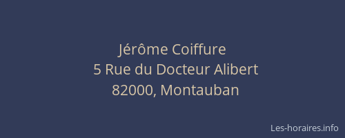 Jérôme Coiffure