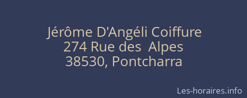 Jérôme D'Angéli Coiffure