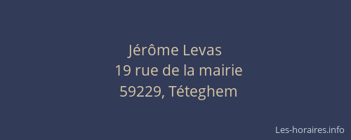 Jérôme Levas