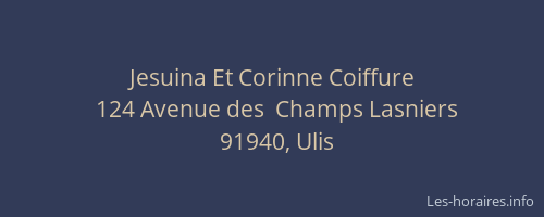 Jesuina Et Corinne Coiffure
