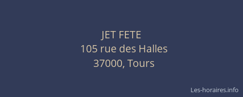 JET FETE