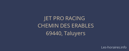 JET PRO RACING