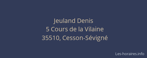 Jeuland Denis