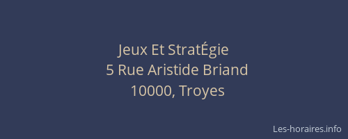 Jeux Et StratÉgie