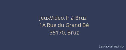 JeuxVideo.fr à Bruz