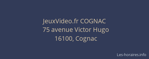 JeuxVideo.fr COGNAC