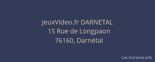 JeuxVideo.fr DARNETAL