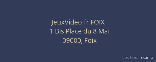 JeuxVideo.fr FOIX