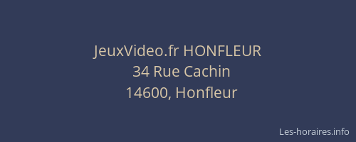 JeuxVideo.fr HONFLEUR