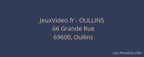 JeuxVideo.fr - OULLINS