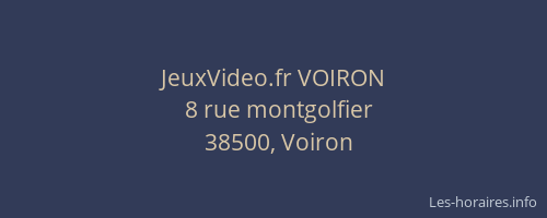 JeuxVideo.fr VOIRON