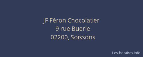 JF Féron Chocolatier