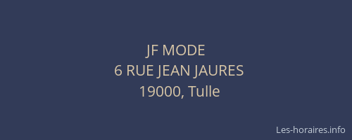 JF MODE