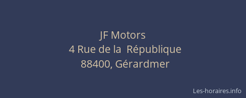 JF Motors