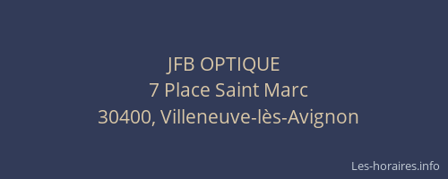 JFB OPTIQUE
