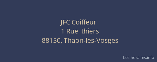 JFC Coiffeur