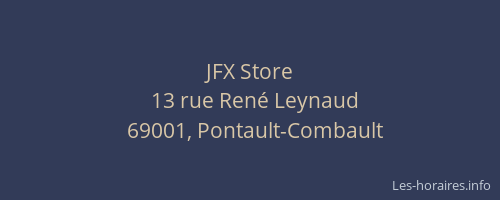 JFX Store