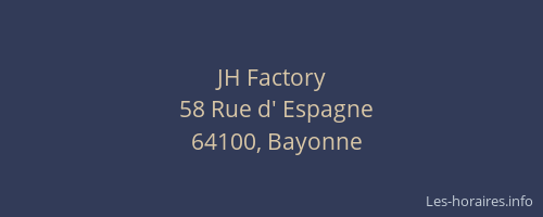 JH Factory
