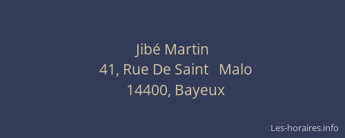 Jibé Martin