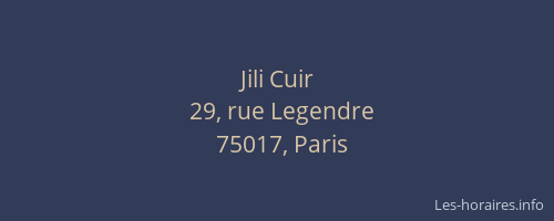 Jili Cuir
