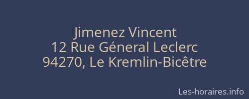 Jimenez Vincent
