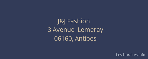 J&J Fashion