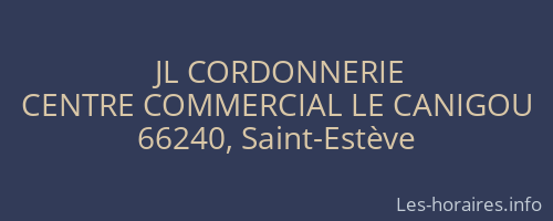 JL CORDONNERIE