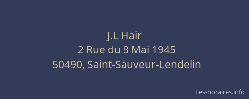 J.L Hair