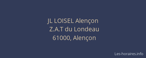 JL LOISEL Alençon