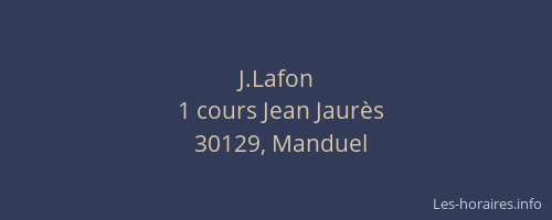 J.Lafon