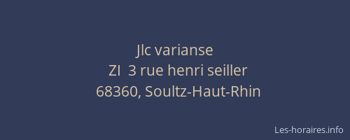 Jlc varianse
