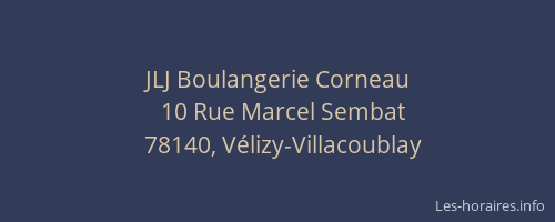 JLJ Boulangerie Corneau