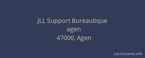 JLL Support Bureautique