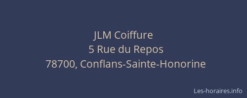 JLM Coiffure