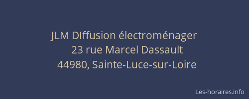 JLM DIffusion électroménager