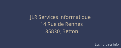 JLR Services Informatique
