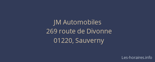JM Automobiles