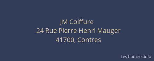 JM Coiffure