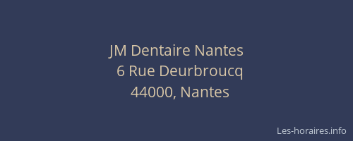 JM Dentaire Nantes