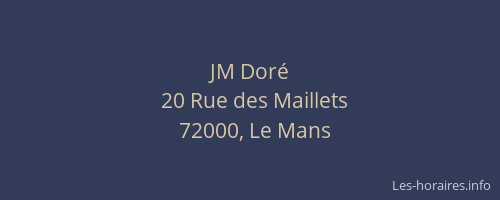 JM Doré