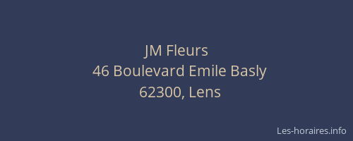 JM Fleurs