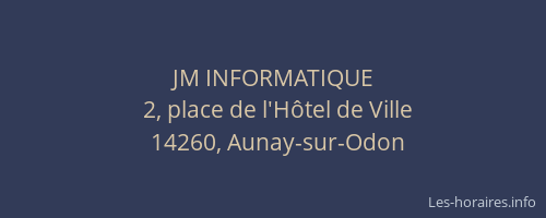 JM INFORMATIQUE