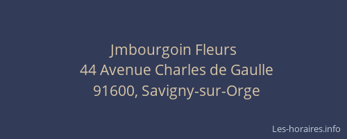Jmbourgoin Fleurs