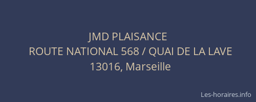 JMD PLAISANCE